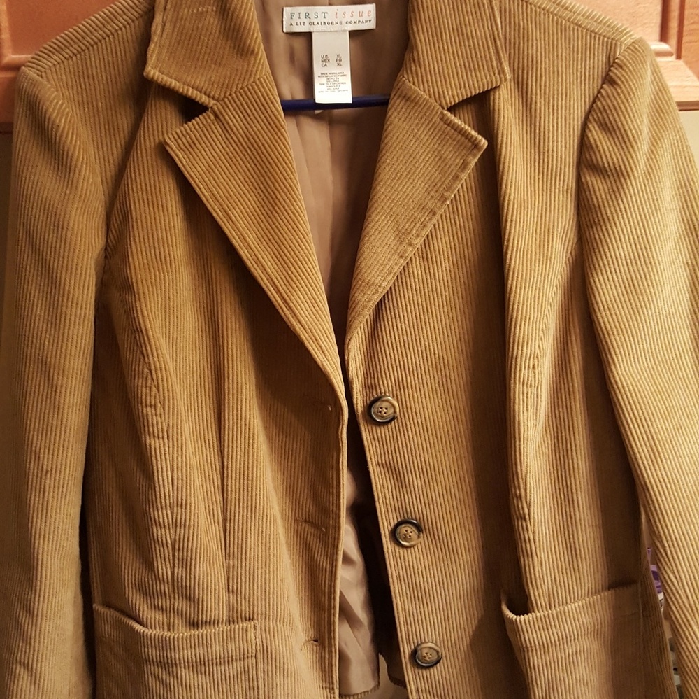 Corduroy blazer